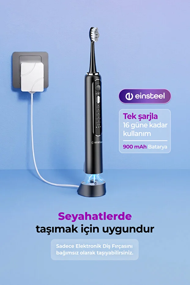 Şarj Edilebilir Elektrikli Diş Fırçası Su Püskürtmeli Ağız Duşu ve Diş Temizleme Seti